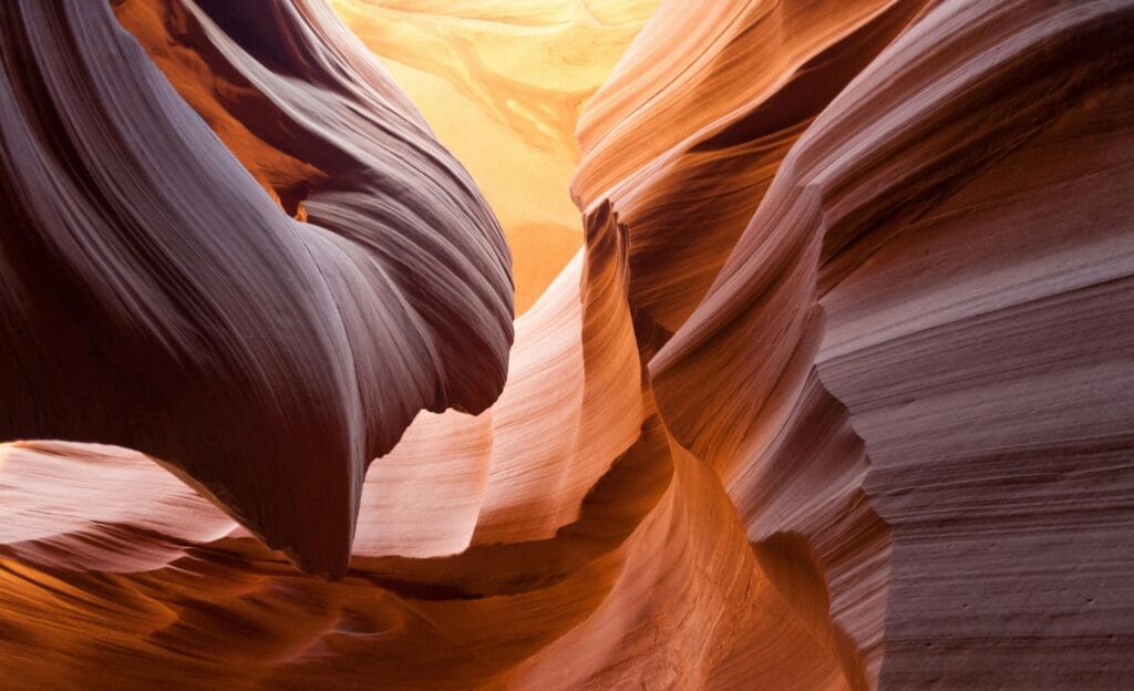 Discover the beautiful layers and light in Arizona's Antelope Canyon.