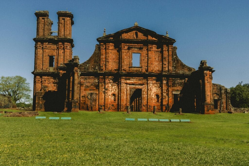 Explore the ancient ruins of the São Miguel das Missões, a UNESCO World Heritage Site.